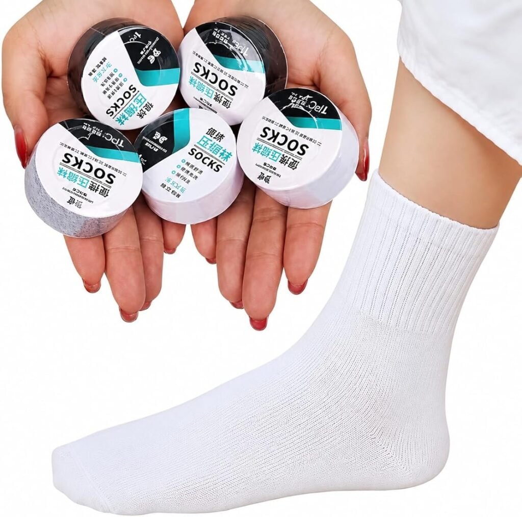 Disposable Travel Socks 10-Pack – Multicolor