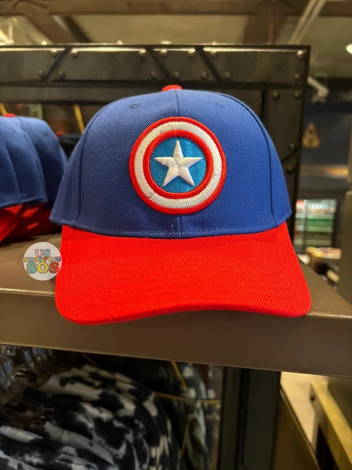 Captain America Shield Baseball Cap – Blue/Red